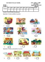 Đề kiểm tra giữa học kì II Tiếng anh lớp 3, 4, 5 - Năm học 2016-2017 - Trường Tiểu học Vực Trường